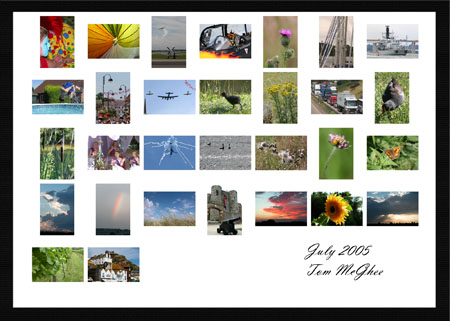 July 2005 Photo Frame Landscape