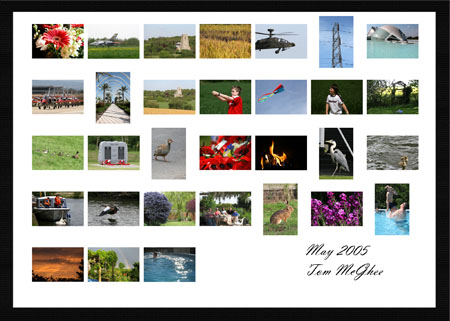 May 2005 Photo Frame Landscape