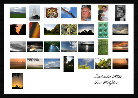 September 2005 Photo Frame Landscape